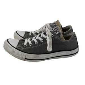 Converse Classic Chuck Taylor All Star Low 5J794 Gray Sneaker Shoe Womens Size 9